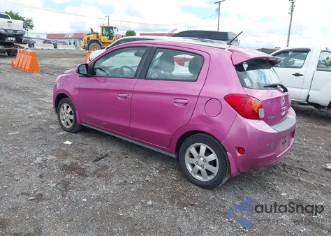 2015 Mitsubishi Mirage Es from USA, damaged, VIN ML32A4HJ4FH008576